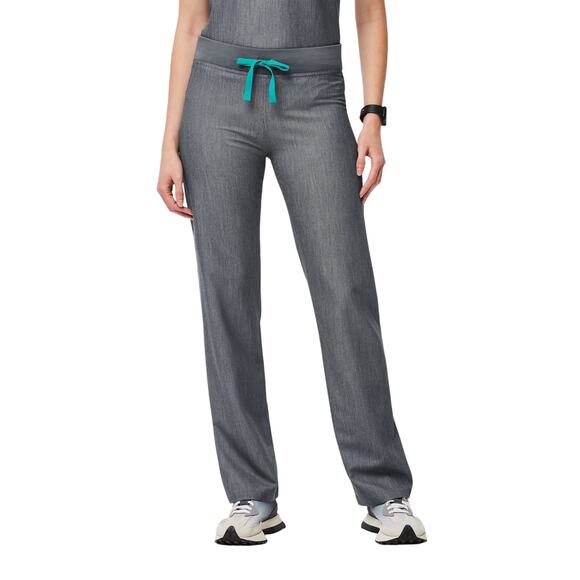 Figs Pants - FIGS Livingston Basic Scrub Pants Graphite Gray Women’s Small Healthcare Nursing